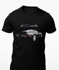 1986 Black Vette C4 Short-Sleeve Unisex T-Shirt