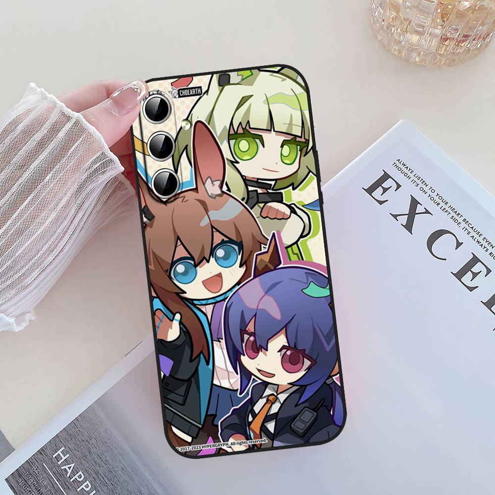 Game A-Arknights Phone Case For Samsung Galaxy S21 S22 S23 S24ULTRA S25ULTRA FE Ultra Plus5G A52S S26 Soft Cover