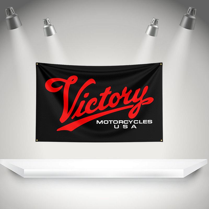 Vvictorys 9 Motoröl Flagge Hintergrund Wandteppich HD-Druck Ausstellung Rennmotor-Fans Veranda Garage Dekoration