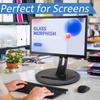 360 Grad Drehung Drehen Drehteller Anti-Rutsch Drehplatte Praktischer Kunststoff-Drehteller Display