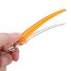 10pcs Salon NonSlip Styling Sectioning Clip Portable Duckbill Hair Clip Hairdressing Tool(Orange )
