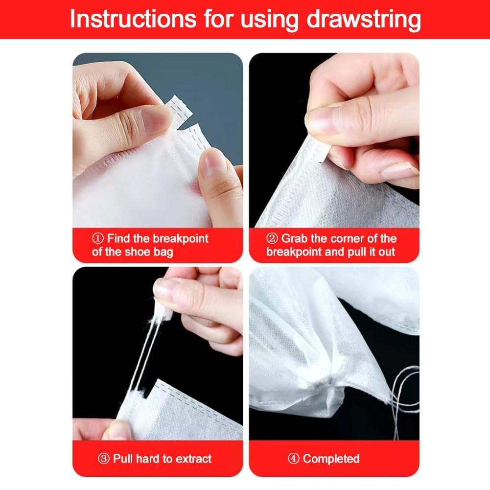 50 Pcs Fruit Protection Bags for Fruit Trees Mesh Bag with Drawstring Netting Organza Bags for Plant Fruit Flower and Vegetables