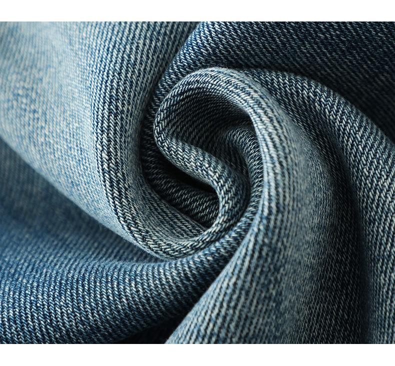 2025 Prémiové džíny s vysokým pasem, zeštíhlující, s rovnými nohavicemi, na jaro/podzim