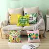 Ins Home Cartoon Plant Digital Printing Car Pillow Cushion
