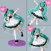 New 18CM Anime Hatsune Miku Birthday Party Styling Figure Anime Peripheral Collectible Models Decoration