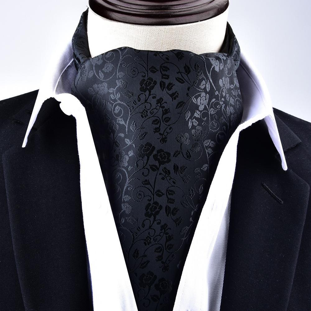 British style Wedding Cravat Luxury Neck Tie Fashion Men Cashew Tie