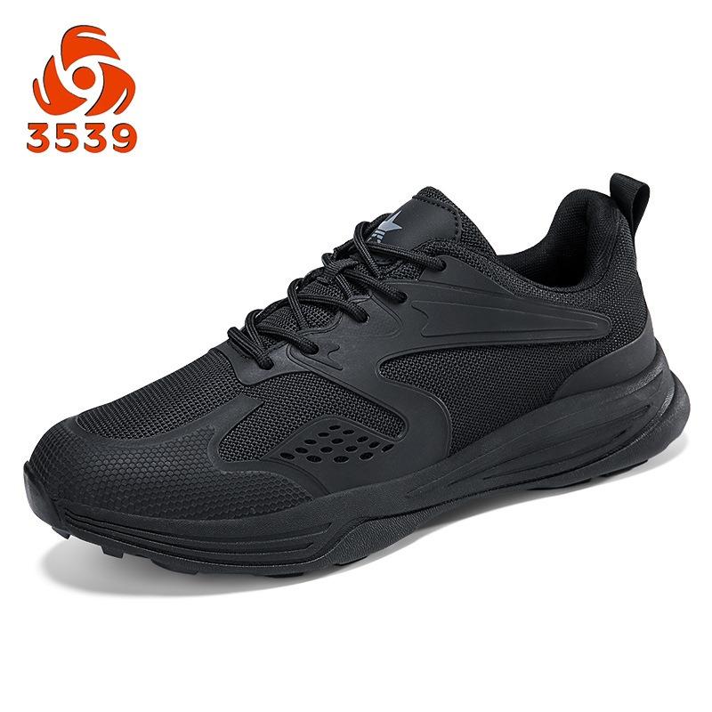 

Летние сетчатые тренировочные кроссовки мужские легкие служебные кроссовки для улицы для физических тренировок ультралегкие спортивные повседневные кроссовки для бега мужские 45 чёрный