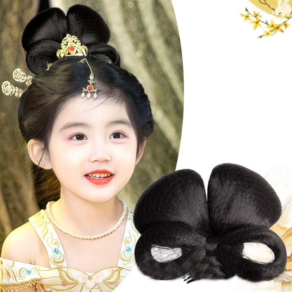 Sponka do vlasů Dětská Starožitná Drdůl Vlasy Vintage Čínská Starověká Chignon Dynastie Song a Ming