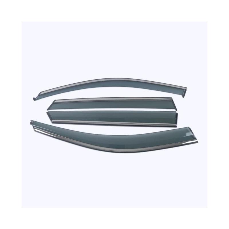 For Land Rover Discovery Sport 2015 2016 2017 2018  Plastic Car Window Glass Wind Visor Rain/Sun Guard Vent Part 4pcs