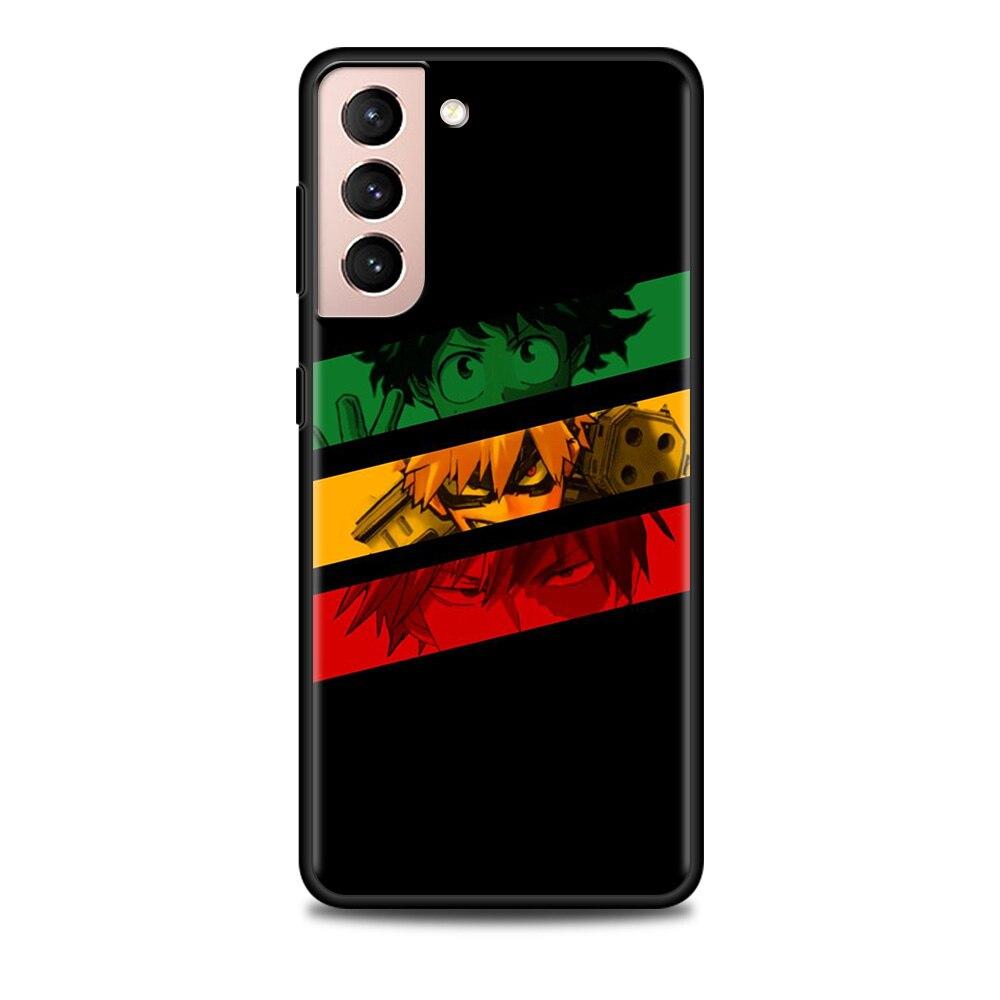 Mein Hero Academia Midoriya Izuku Comics Für Samsung Galaxy S22 S21 S20 Ultra FE S22 S21 S20 S10 S9 S8 Plus 5G S10e S7 Rand Fall