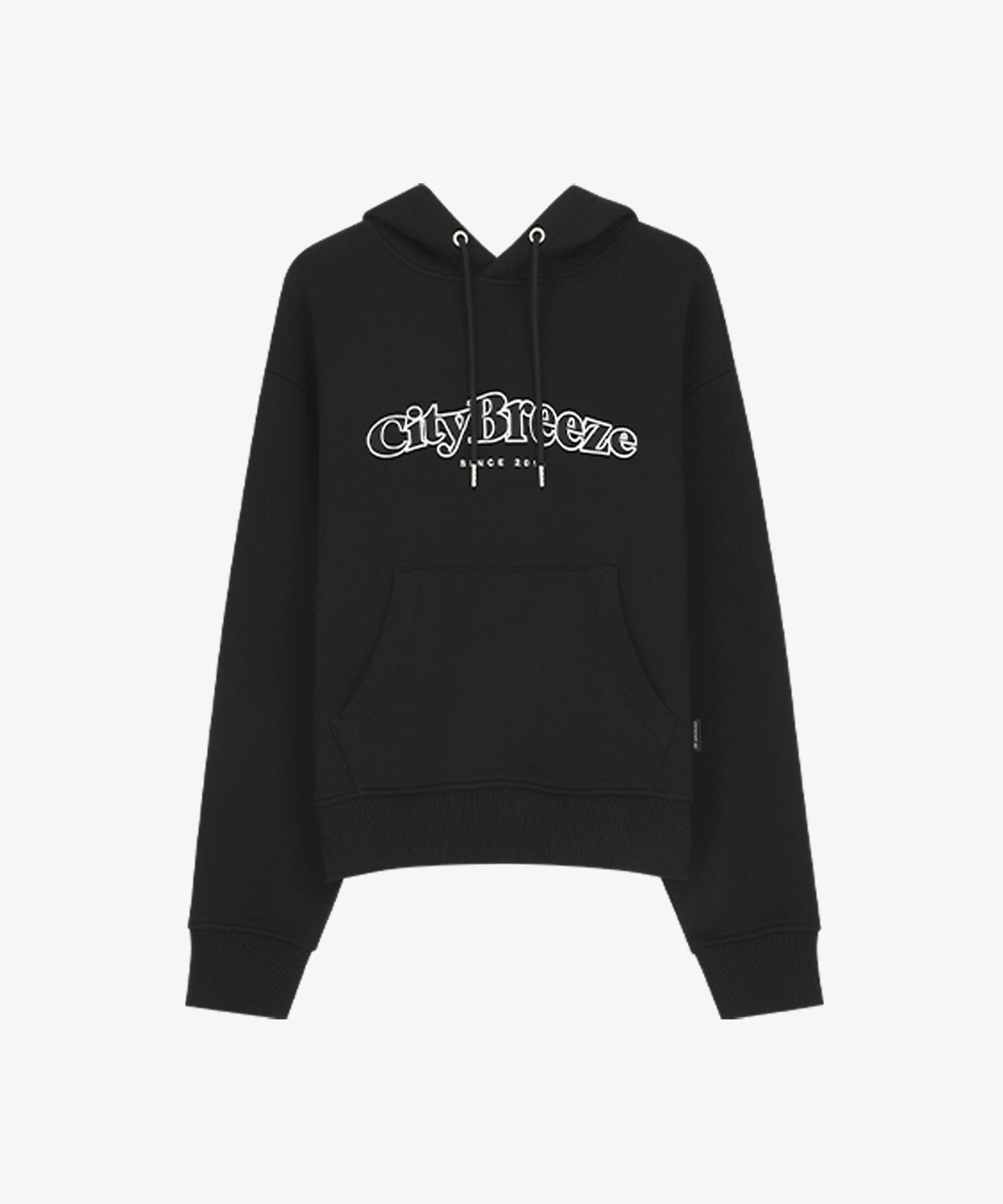 Худи с аппликацией City Breeze Essential City_Черный Black/Black