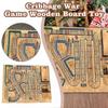Cribbage Wars Board Game,2024new Wooden Cribbage Board Game Set