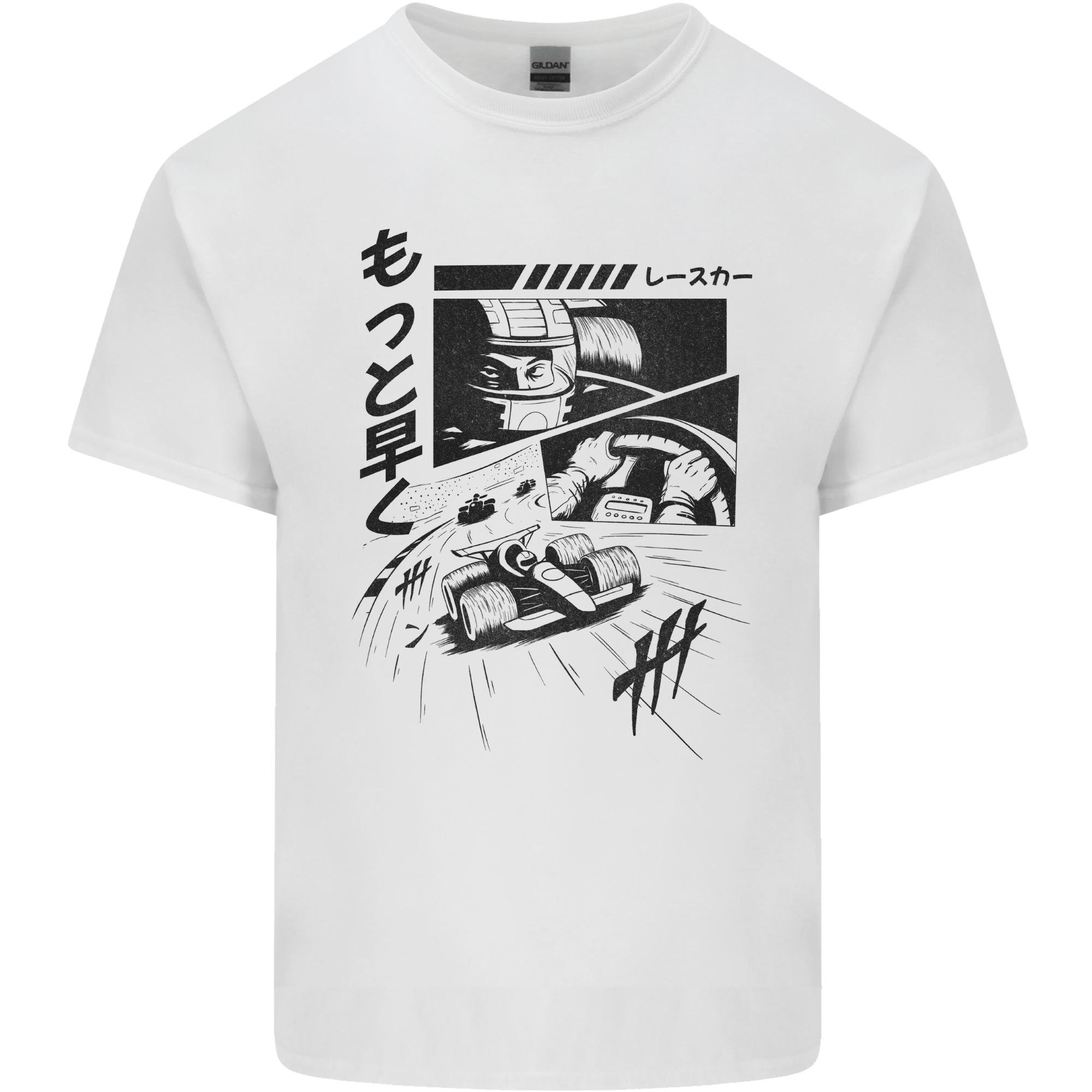 Anime Formula Racing Motorsport Cars Unisexs Light Cotton TShirt S