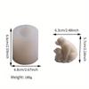 New Polar Bear Silicone Mold DIY Silicone Candle Mold Aromatherapy Candle Molds Candle Making Tools Soap Mold Silicone Mold