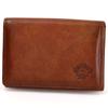 Orobianco Business Card Holder, Card Case, Patina Brown