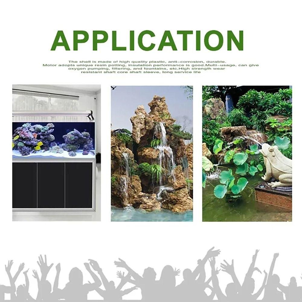 1Pcs HJ Series Fountain Pump 7-55W Fish Tank Filter Pump Submersível Bomba de Água Lagoa de Peixes Aquário