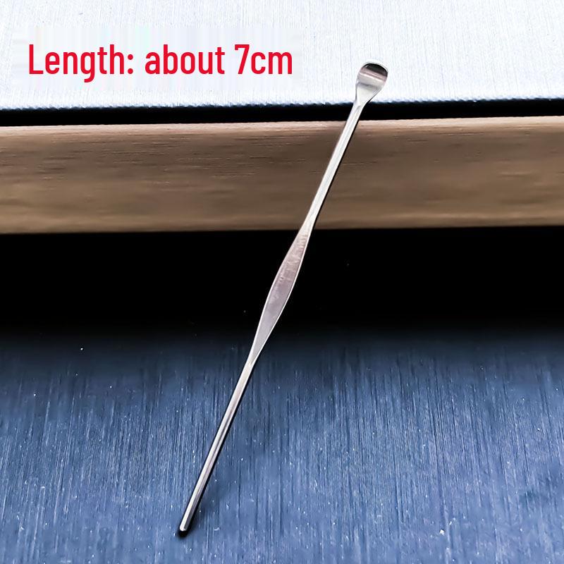 Stainless Steel Ear Cleaner: Portable Old-Fashioned Ear Spoon for Safe Earwax Removal