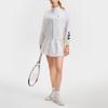Fila Tennis Series Loose Fit Tennis Woven Stand Collar Jacket Women Jacket Jade-White A11W523701F-WT