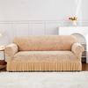 Premium Cationic Thickened Sofa Cover Full Wrap Skirt Design Durable Slipcover for Couches