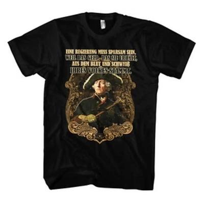 Frederick The Great Unisexs T Shirt Prussian Emperor King General M3 Vintage Graphic Slightly Unisex Designer Clothes