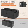 46L Car Trunk Organizer Collapsible Multi Compartment Car Organizer Foldable SUV Storage Car Accessories Car Interior Storage
