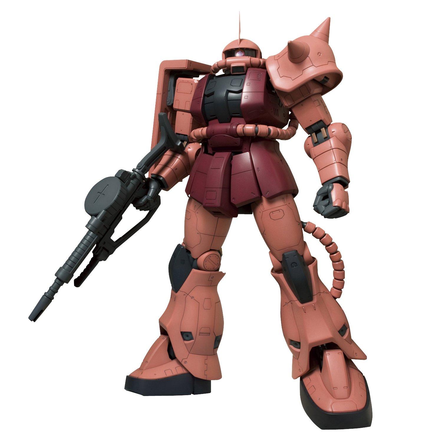

Мегаразмерная модель Char Aznable Zaku II Suit 1/48 MS-06S (Мобильный Гандам)