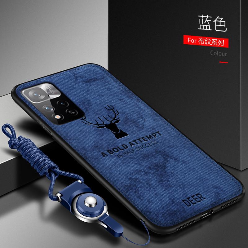 For Xiaomi Redmi 10 2026 Case Soft Silicone+Hard fabric Deer Slim Protective Back Cover Case for Xiaomi redmi 10 Prime redmi10