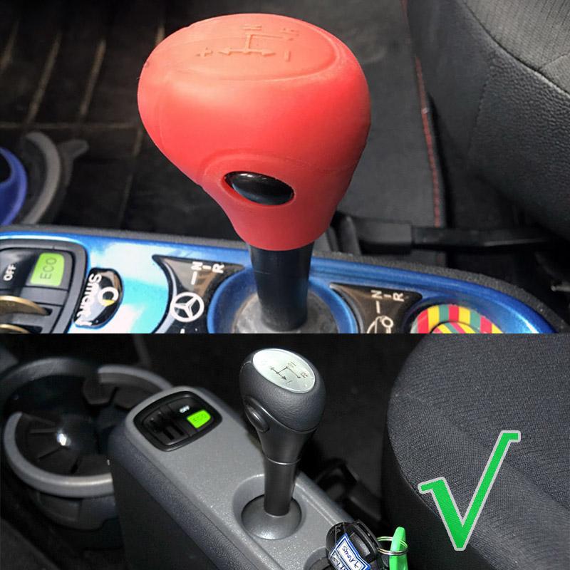 

Силиконовая ручка переключения передач, перчатка для Benz Smart Fortwo Forfour 2009-2014, защитный чехол для автомобиля