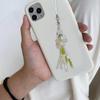 Lovely Jellyfish Pendant Handmade Beaded Phone Charm Portable Girls' Fashion Accessory for Mobiles Trendy Women Ladies