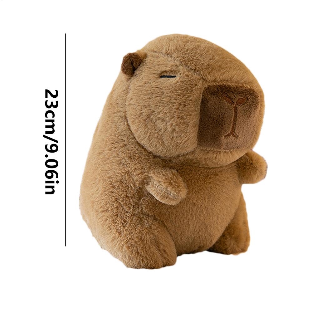 

Cute Capybaras Stuffed Animals Doll Capibara Cosplay Bread Unicorns Dinosaur Plush Toy Room Decoration Sofa Plush Pillows коричневый