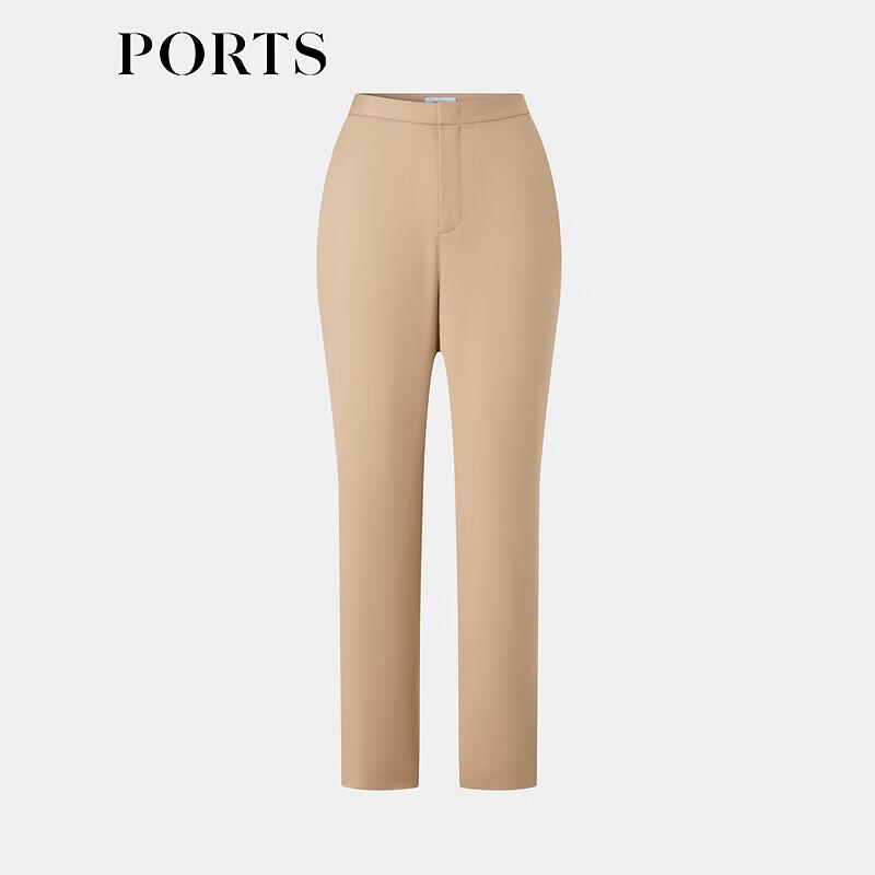 PORTS Women's Spring/Summer Slit Ankle Casual Pants