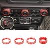   Conditioner Button Cover Headlight   Knob Trim Replacement for   JL Accessories 2018‑2021