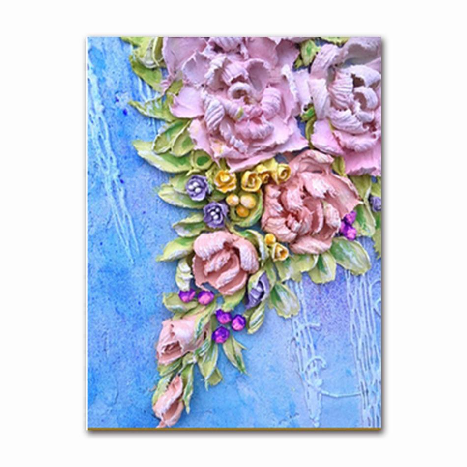 Nordic Modern Flower Poster Home Decoration Scandinavian Canvas Painting Wall Art Poster And Print Murals Living Room Decoration