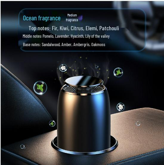 Long-lasting Car Air Freshener Solid Balm - Light Fragrance Odor Eliminator for Men