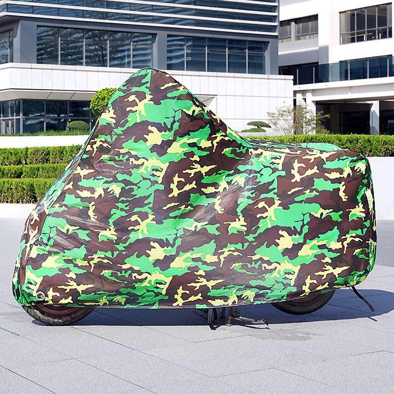 

Chunfeng 150SC Motorcycle Cover: Water/Sun/UV Protection, Windproof & Dustproof Oxford Fabric. 3XL