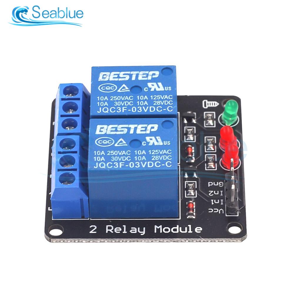 3V 1 2 4 Channel Relay Module Low Level Trigger With Lamp Relay Output 1 2 4 Way Relay Module For Arduino