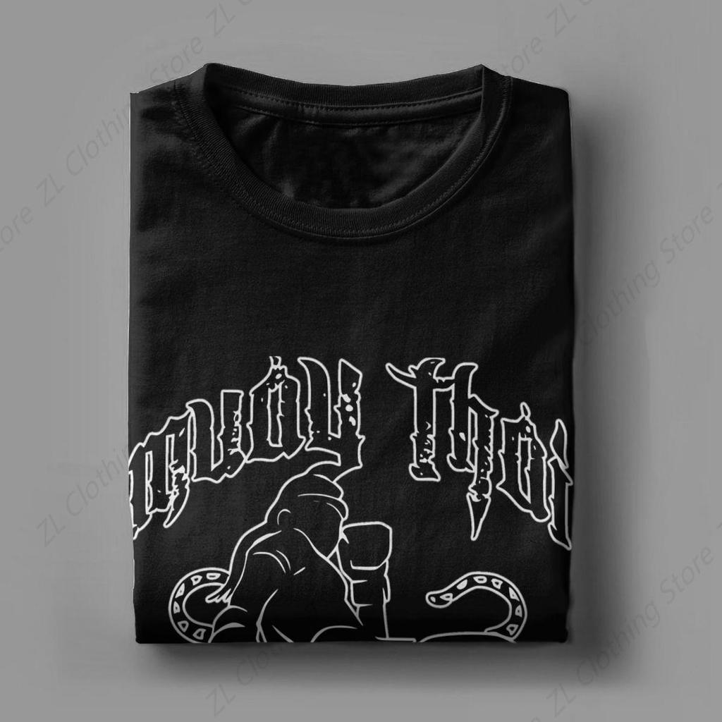Muay Thai Tiger Jiu-jitsu T-Shirt Men Brazilian Boxing Fighter Vintage 100% Cotton Tees Short Sleeve T Shirts Plus Size Clothing