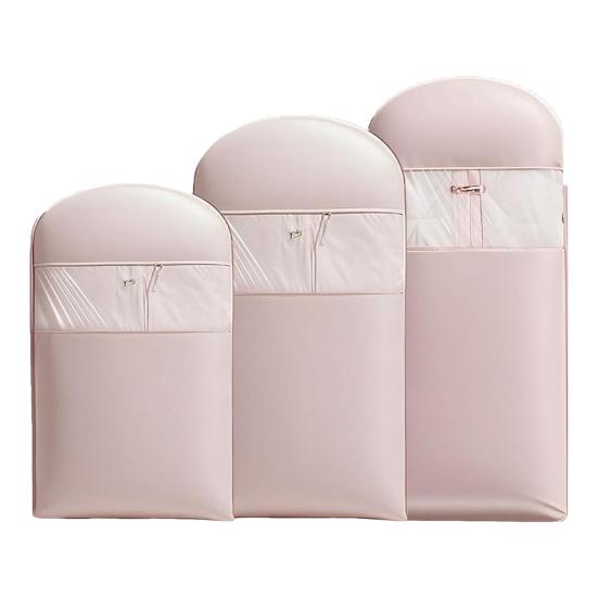 3Pcs Hanging Bag Set Maximize Wardrobe Space Compression Zipper Dust-Proof Travel Bags Garment Protection Organizer