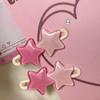 Jelly Color Star Hair Clip Are Versatile Gentle Simple Sweet Cute Hairpins Fashionable Hair Accessories