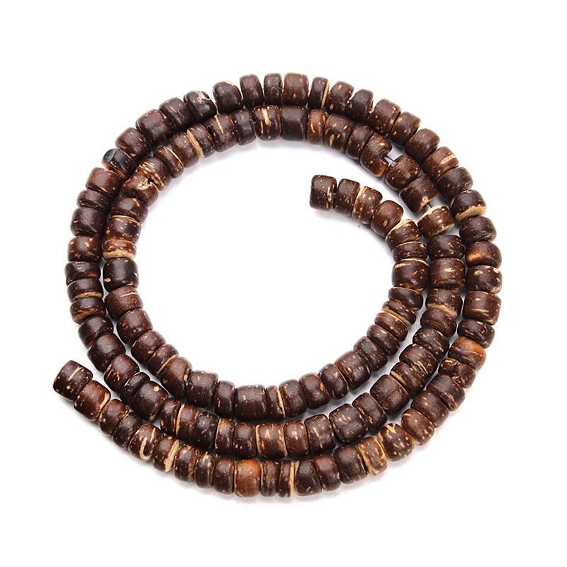 Coconut Shell Spacer Beads for DIY Jewelry: Bracelet & Necklace Craft Beading Supplies