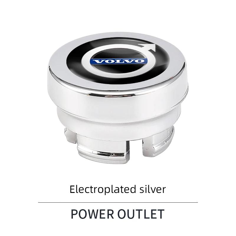 Car Cigarette Lighter Dust Plug Protective Cover For Volvo Xc60 Xc90 V40 V60 S60 V50 V90 S80 C40 XC40 V70 XC70 C30 EX90 Rdesign