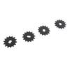 4pcs Motor Sprocket 14 Teeth Steel High Strength Front Sprocket for 420 Chain Modification