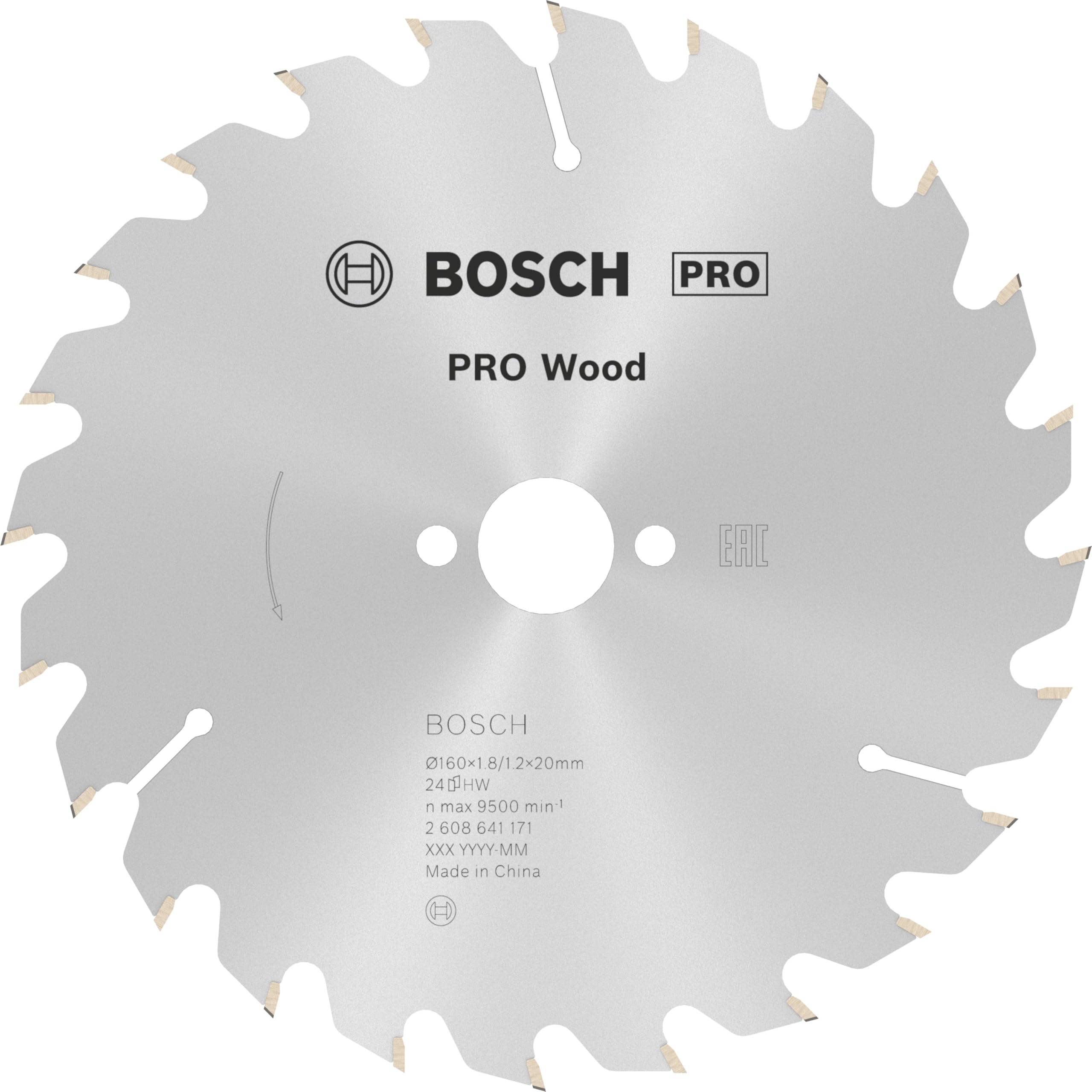 

BOSCH Circular Saw Blade for Wood 160x242608641171