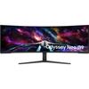 Ecran PC Gamer Incurvé - SAMSUNG - 57" - DUHD - 240Hz - Dalle VA Mini LED - 1ms - Ajustable En Hauteur - Odyssey Neo G9 G95NC