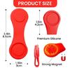 Soft and Sturdy Silicone Golf Hat Clip with Magnetic Holder Designs Decoration with Various Hat Types Daily Use