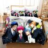 Anime KurokoS Basketball Kuroko Tetsuya Bedding Collection With Bed Linen Cartoon Duvet Cover Collection Pillowcase Twin Size For Boys Bedclothes