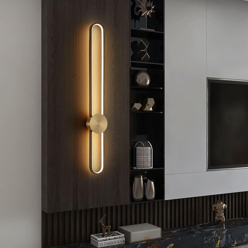 Multi-Color Adjustable Bedside Wall Lamp Modern Nordic Simple Wall Light Bedroom Bedside Lamp Living Room Led Lighting Fixture