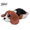 Vivid Detail Dog Desktop Decoration Printed Figurine Beagle Ornament 3D Cute Tiny Collectable Decor Mini Lying Puppy Statue for