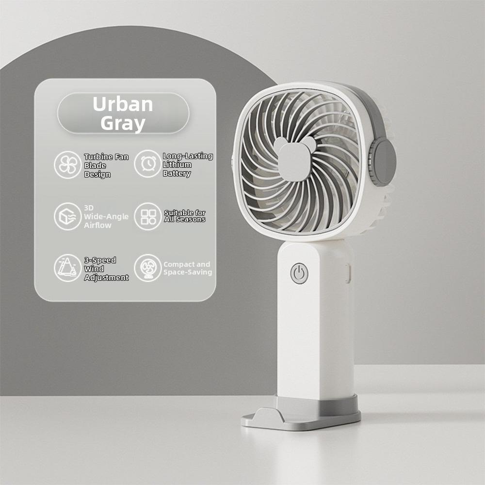 New Multi-Functional Mini USB Fan Eectric Portable Desktop Fan With Stand Small Portable Fan Students