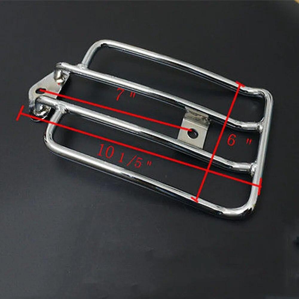 Motorcycle parts Chrome Steel Solo Luggage Rear Fender Rack Short for 1985-2003 Harley Sportster XL Yamaha Kawasaki Suzuki Honda